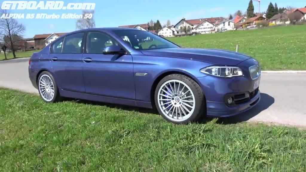 ALPINA B5 BiTurbo Edition 50 320+ km/h / 200 mph+ Autobahn review 600 HP 800 Nm Gustav